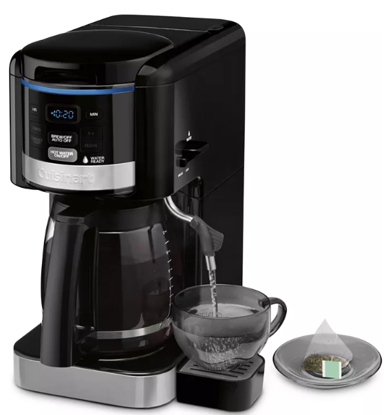 Cuisinart Coffee Plus 12-Cup Programmable Coffeemaker + Hot Water Spout