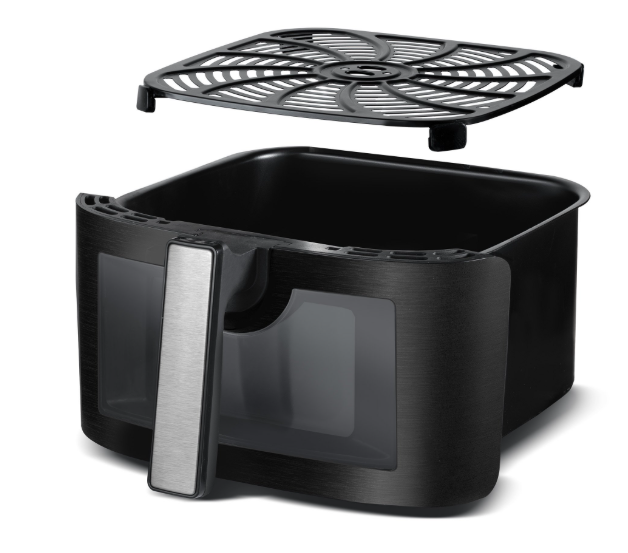 Gourmia Digital Window 8 qt Air Fryer, Black - Nonstick, Digital Display
