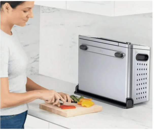 New Ninja Flip 10-in-1 Toaster Oven & Air Fryer with Added Broil Rack