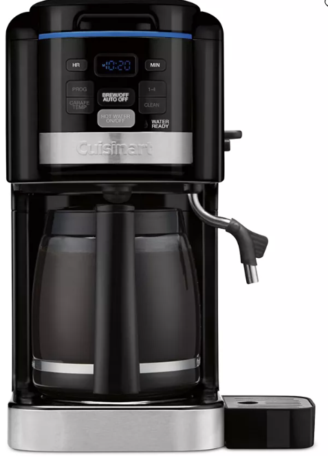 Cuisinart Coffee Plus 12-Cup Programmable Coffeemaker + Hot Water Spout