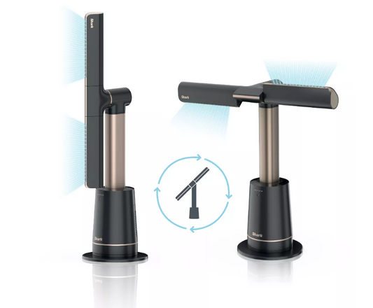 Shark TurboBlade Fan XL — Ultra-Customizable Bladeless Tower, Pivots, Twists, Oscillates 180°, TF200, Charcoal