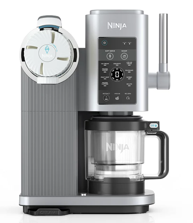 Ninja CREAMi Scoop and Swirl Ice Cream and Soft Serve Maker, 13 One-Touch Programs