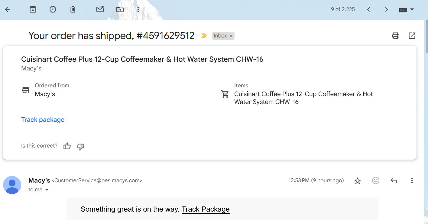 Cuisinart Coffee Plus 12-Cup Programmable Coffeemaker + Hot Water Spout